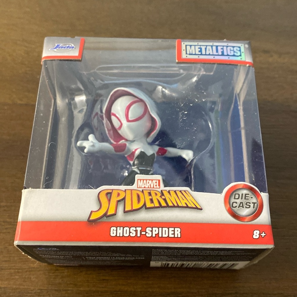 Jada Marvel Spider-Man Die Cast Ghost-Spider Metalfigs Ages 8+